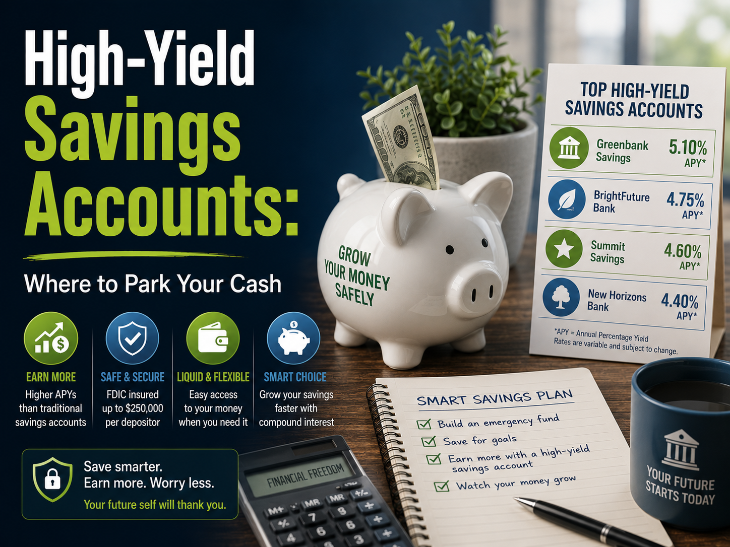 High-Yield Savings Accounts: Where to Park Your Cash