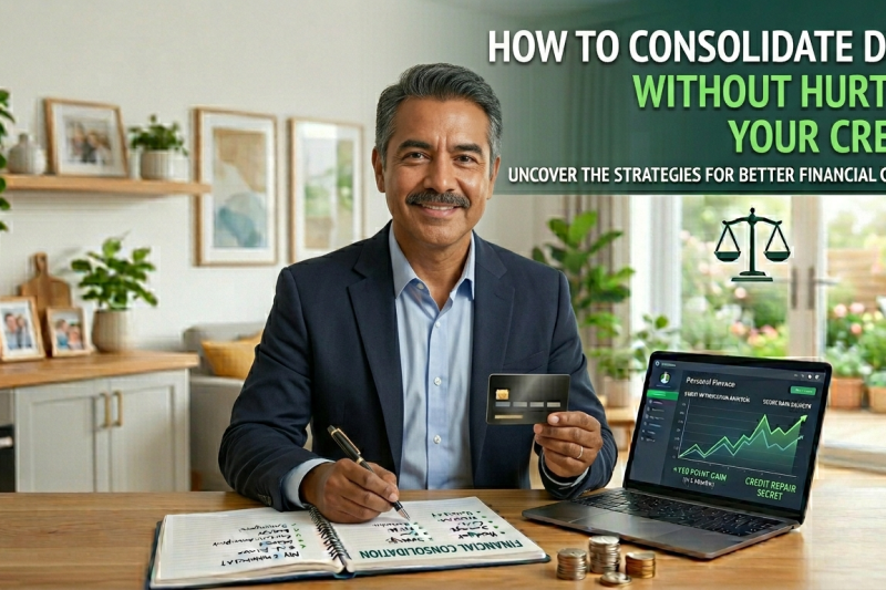How to Consolidate Debt Without Hurting Your Credit