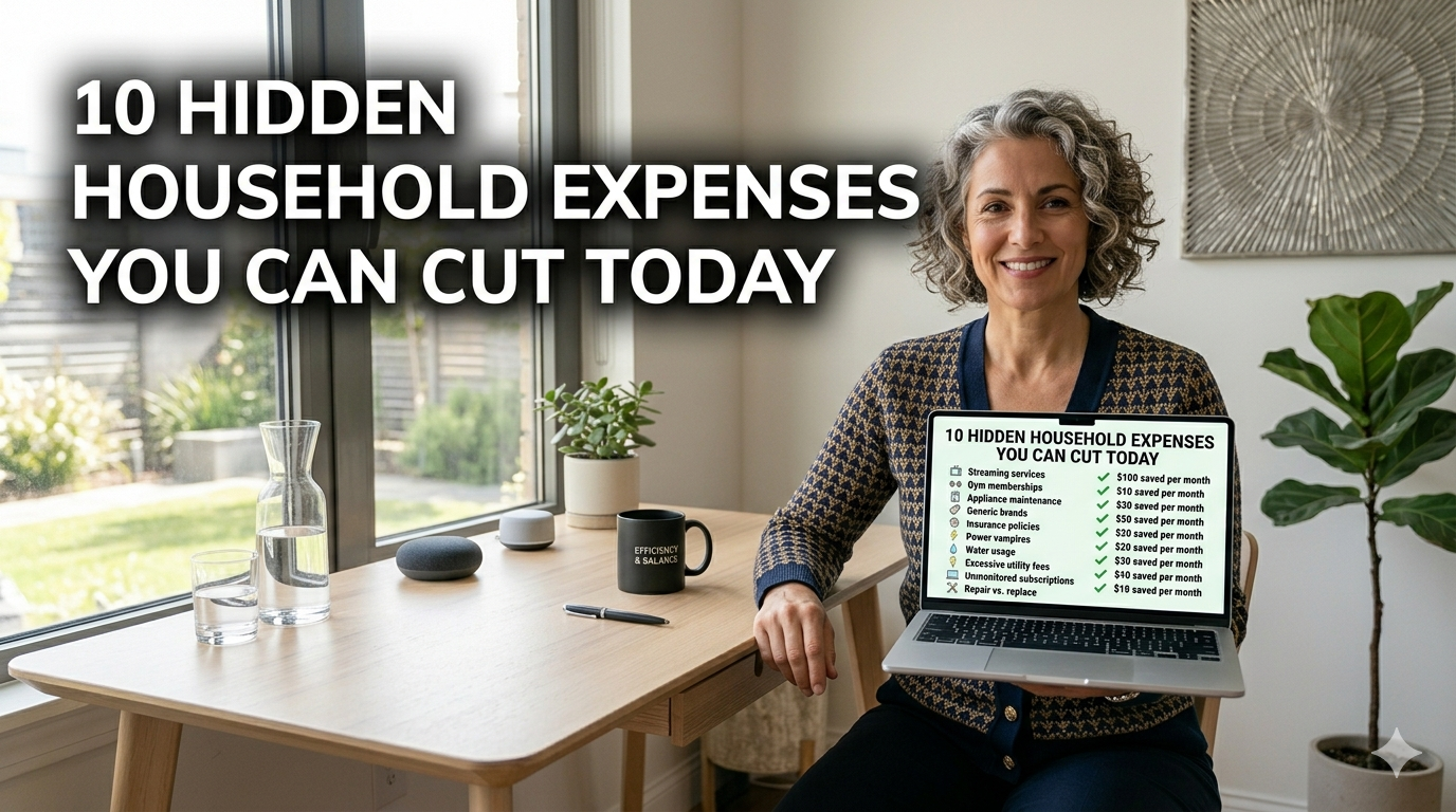10 Hidden Household Expenses You Can Cut Today