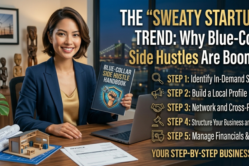 The “Sweaty Startups” Trend: Why Blue-Collar Side Hustles Are Booming