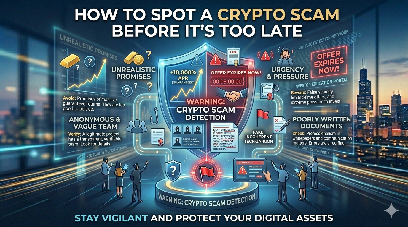 How to Spot a Crypto Scam Before It’s Too Late