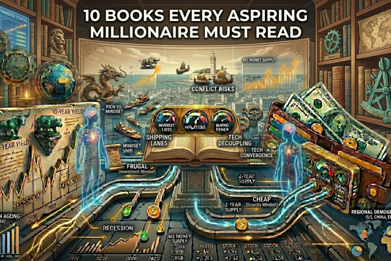 10 Books Every Aspiring Millionaire Must Read