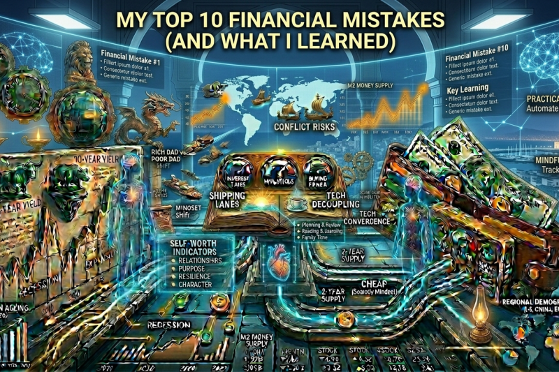 My Top 10 Financial Mistakes (And What I Learned)