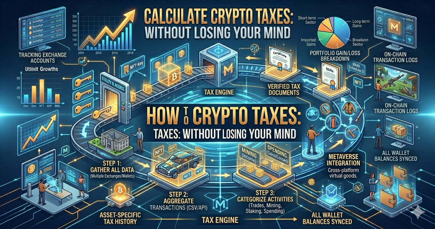 How to Calculate Crypto Taxes Without Losing Your Mind