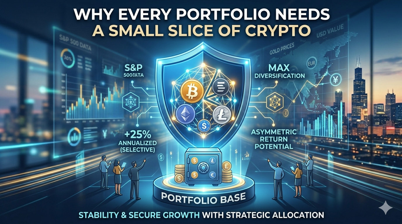 Why Every Portfolio Needs a Small Slice of Crypto