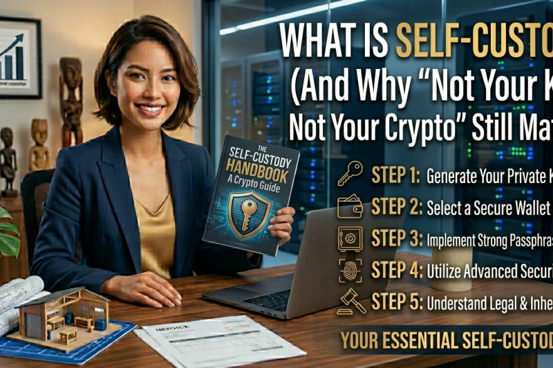 What Is Self-Custody? (And Why “Not Your Keys, Not Your Crypto” Still Matters)