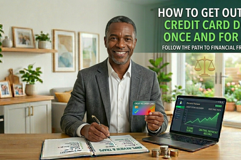 How to Get Out of Credit Card Debt Once and For All