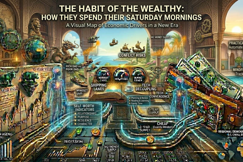 The Habit of the Wealthy: How They Spend Their Saturday Mornings