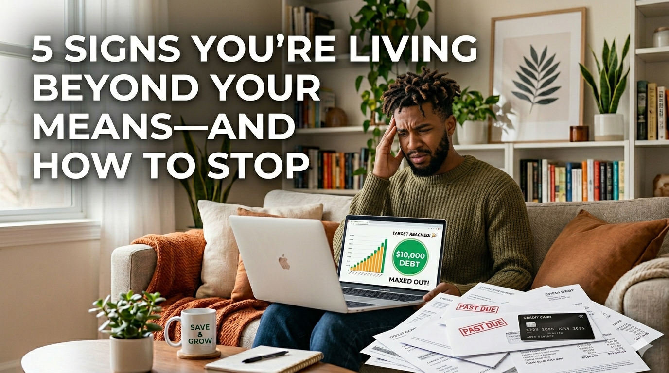 5 Signs You’re Living Beyond Your Means—and How to Stop