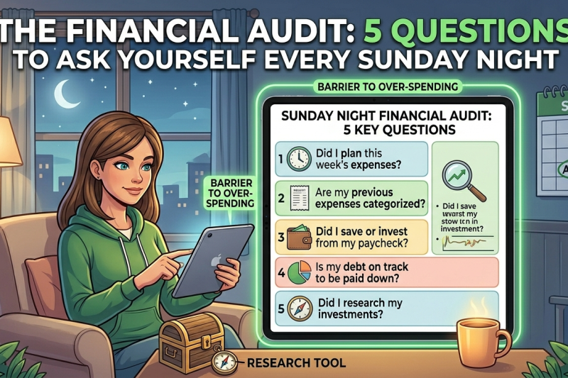 The Financial Audit: 5 Questions to Ask Yourself Every Sunday Night