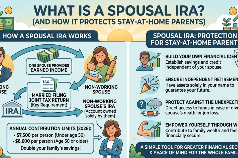 What Is a Spousal IRA? (And How It Protects Stay-at-Home Parents)