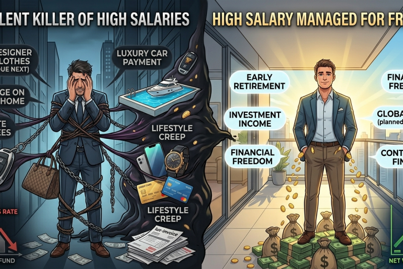 Lifestyle Creep: The Silent Killer of Six-Figure Salaries