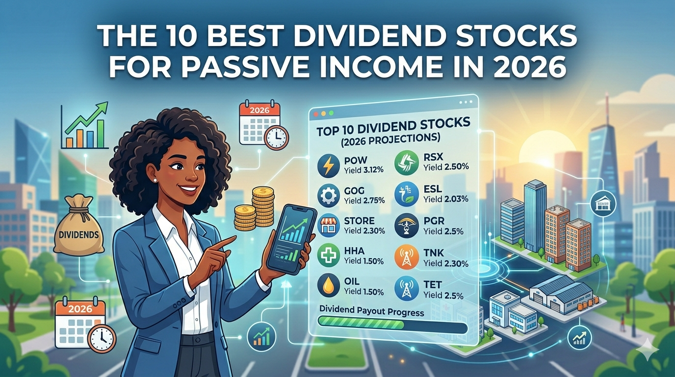 The 10 Best Dividend Stocks for Passive Income in 2026