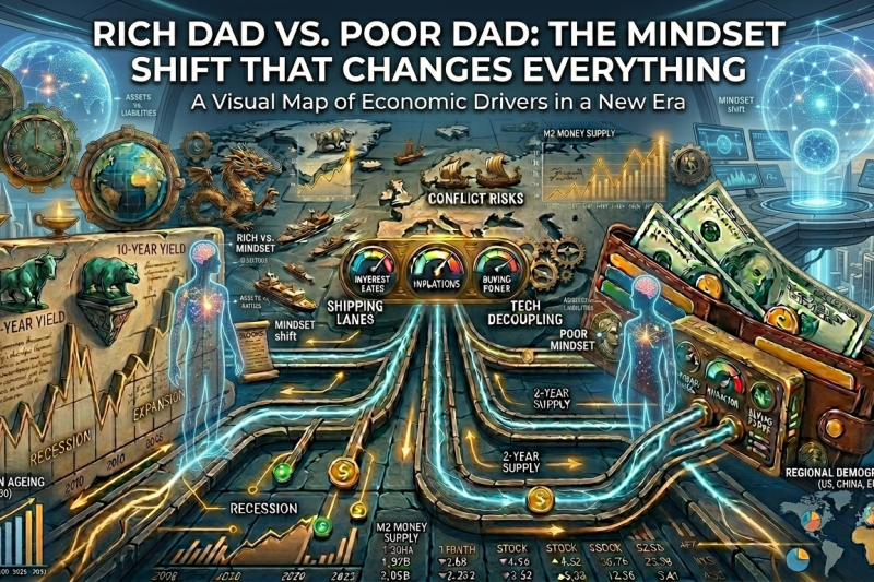 Rich Dad vs. Poor Dad: The Mindset Shift That Changes Everything