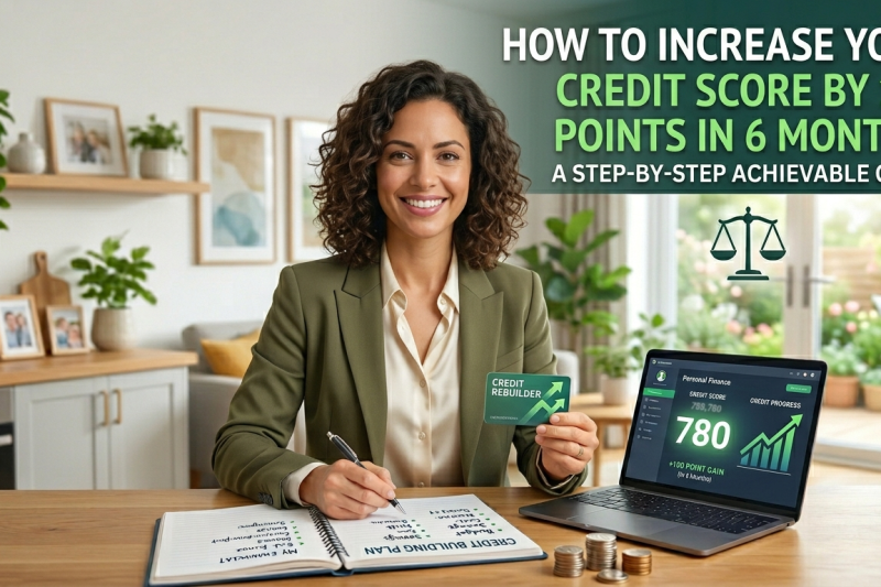 How to Increase Your Credit Score by 100 Points in 6 Months