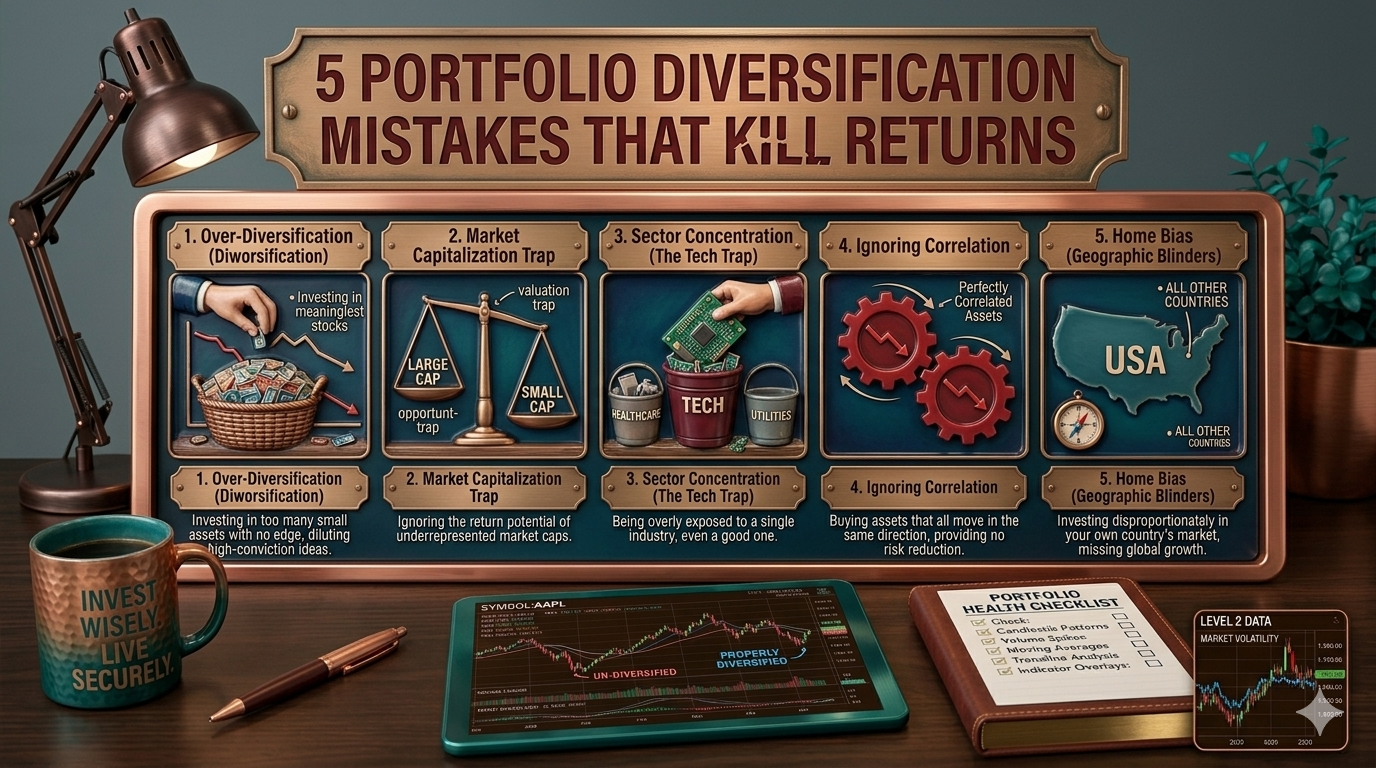 5 Portfolio Diversification Mistakes That Kill Returns