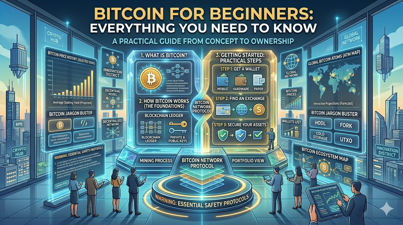 Bitcoin for Beginners: Everything You Need to Know