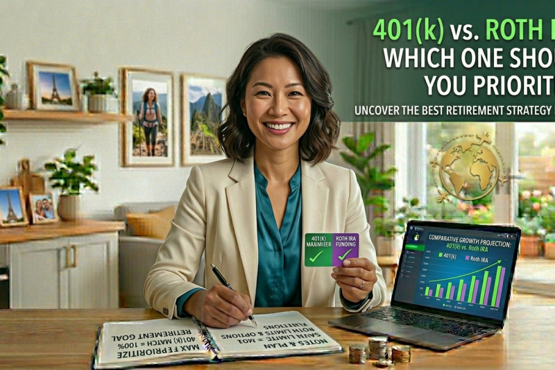 401(k) vs. Roth IRA: Which One Should You Prioritize?